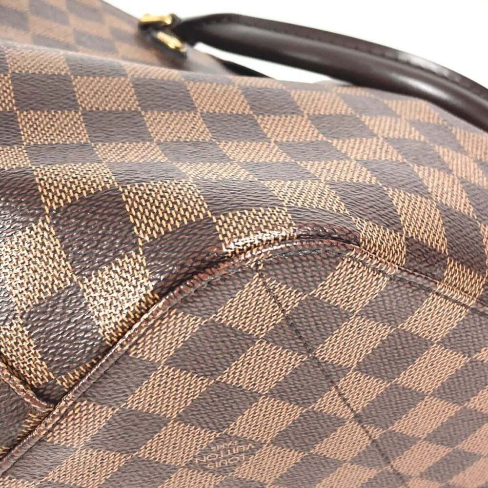 LOUIS VUITTON Authentic Brown Damier Canvas Tote Bag - Picture 16 of 16